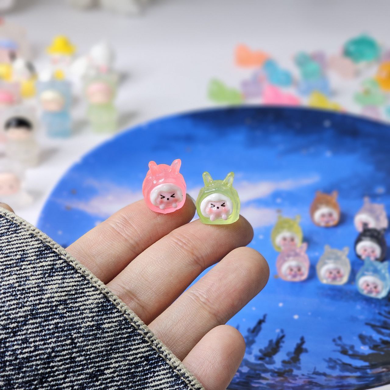 شب نما طرح خرگوش کلاه دار