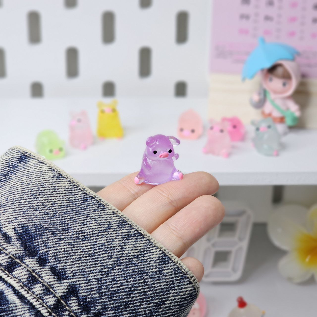 شب نما طرح خوک رنگی