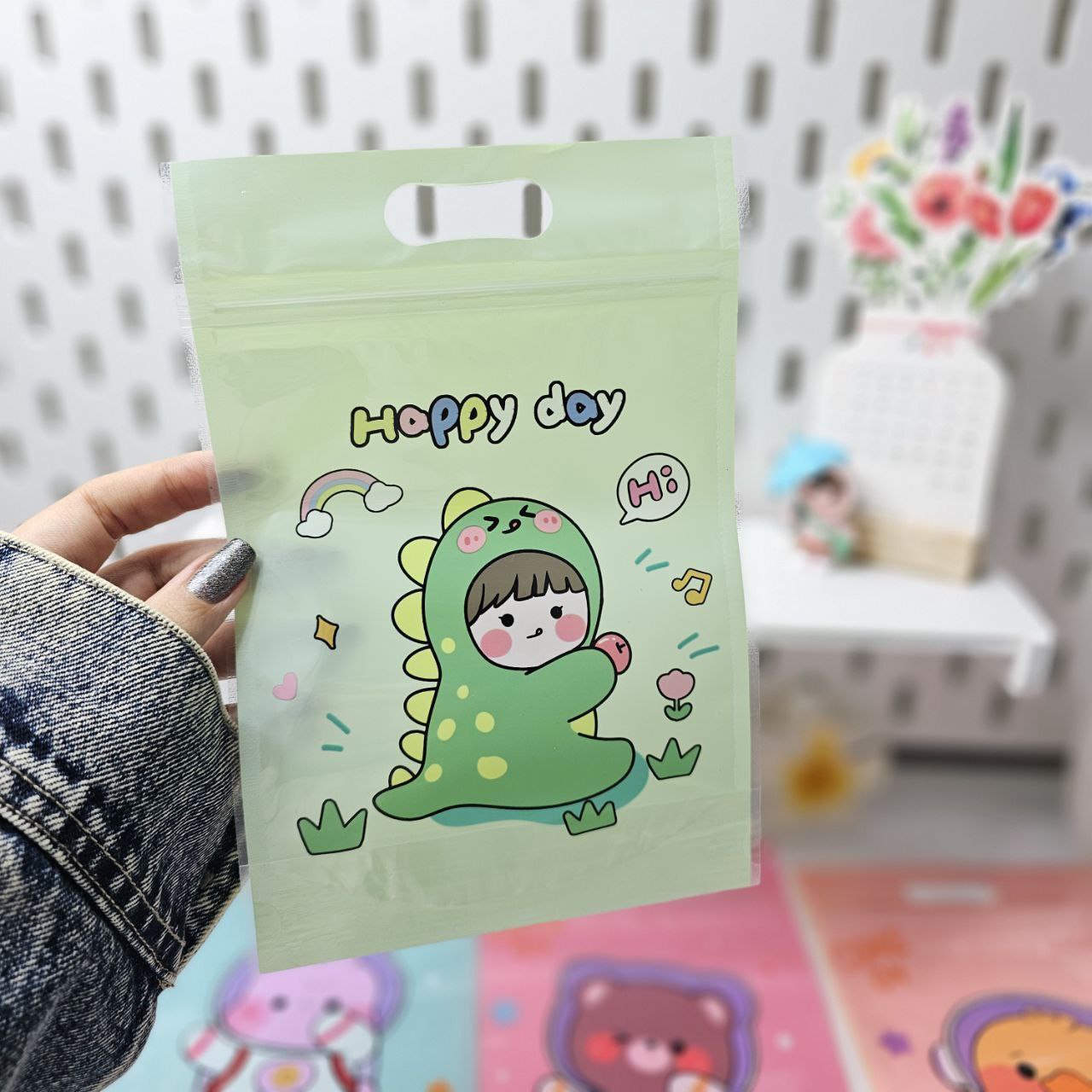 زیپ کیپ طرح دایناسور