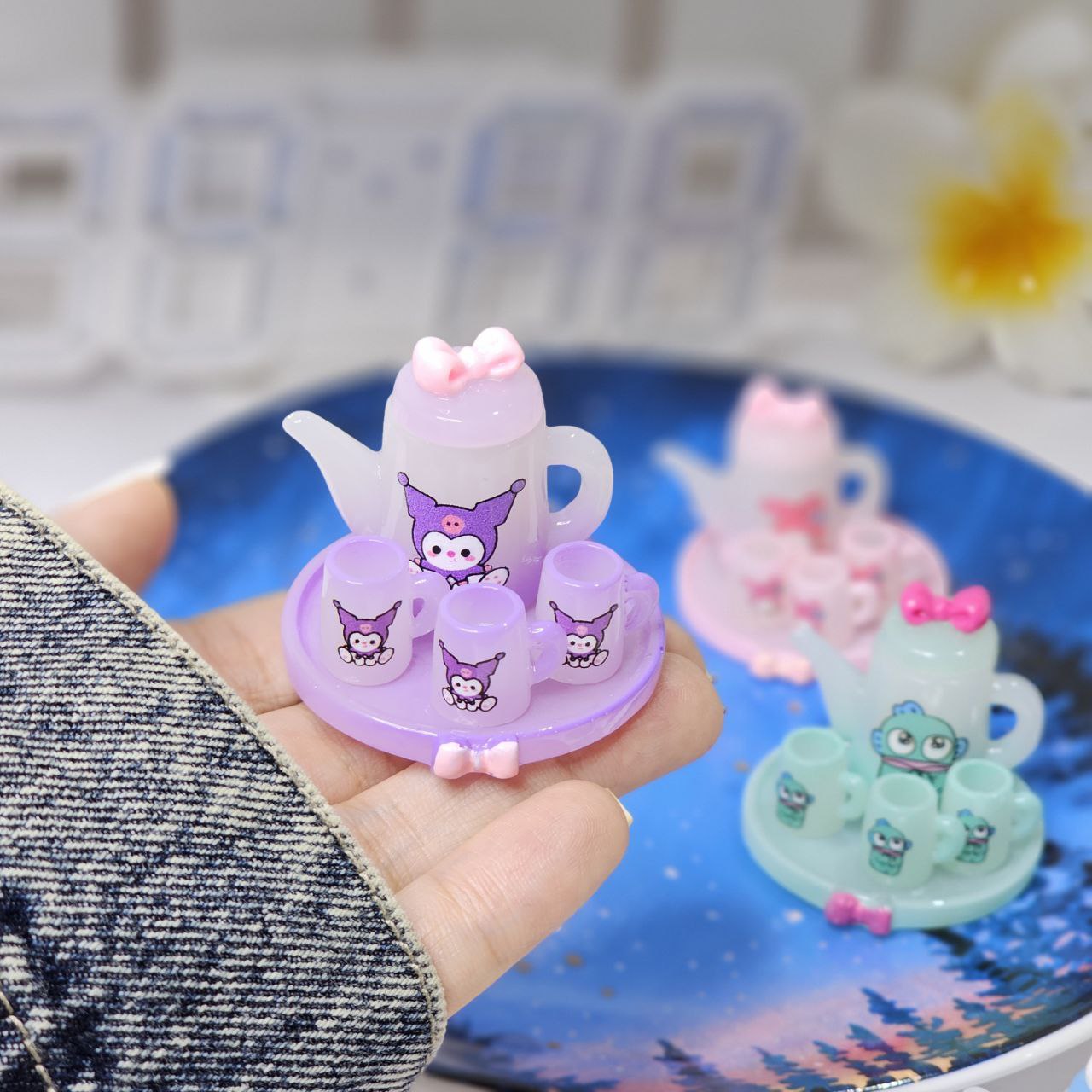 شب نما ۵ تکه طرح سینی سانریو