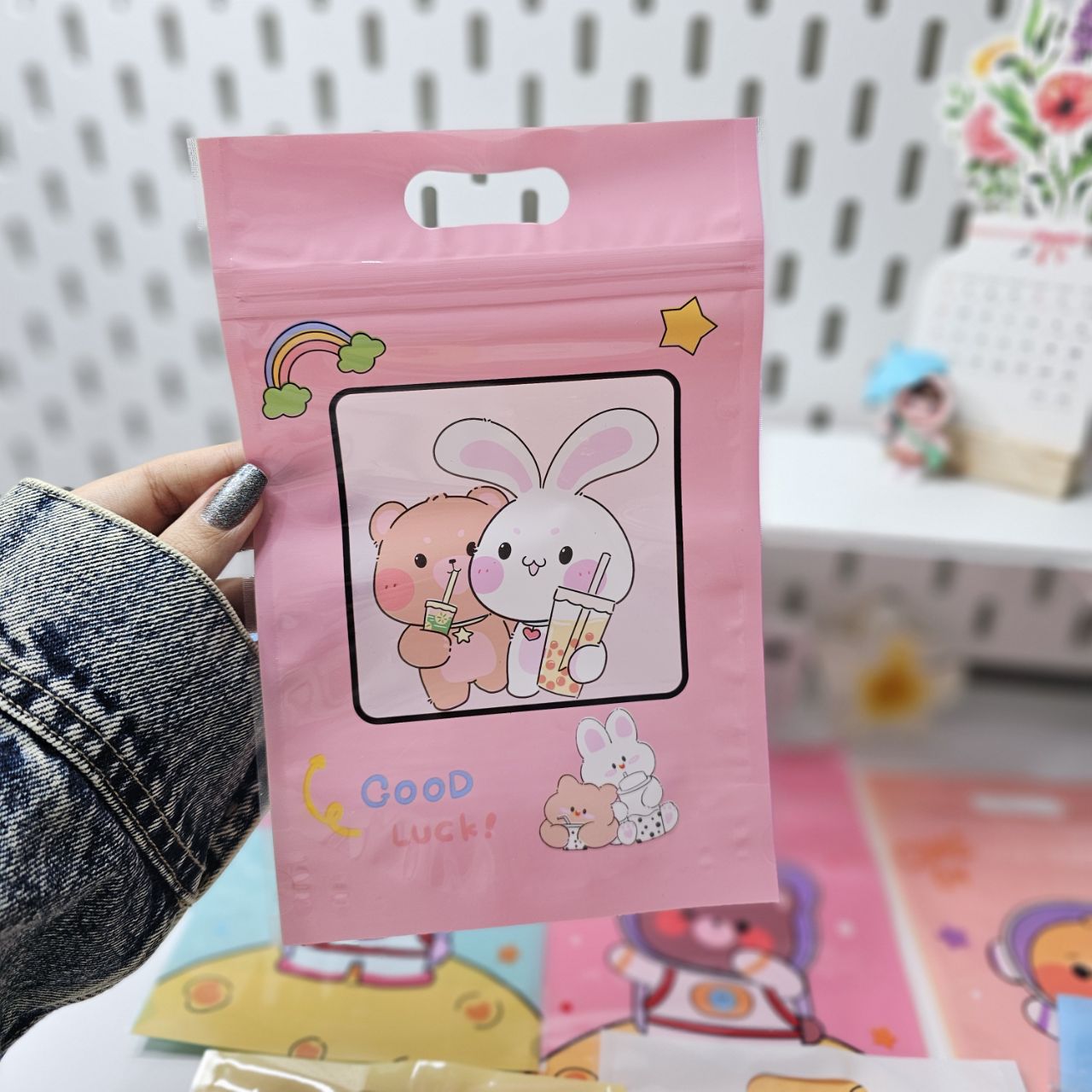 زیپ کیپ طرح Good luck