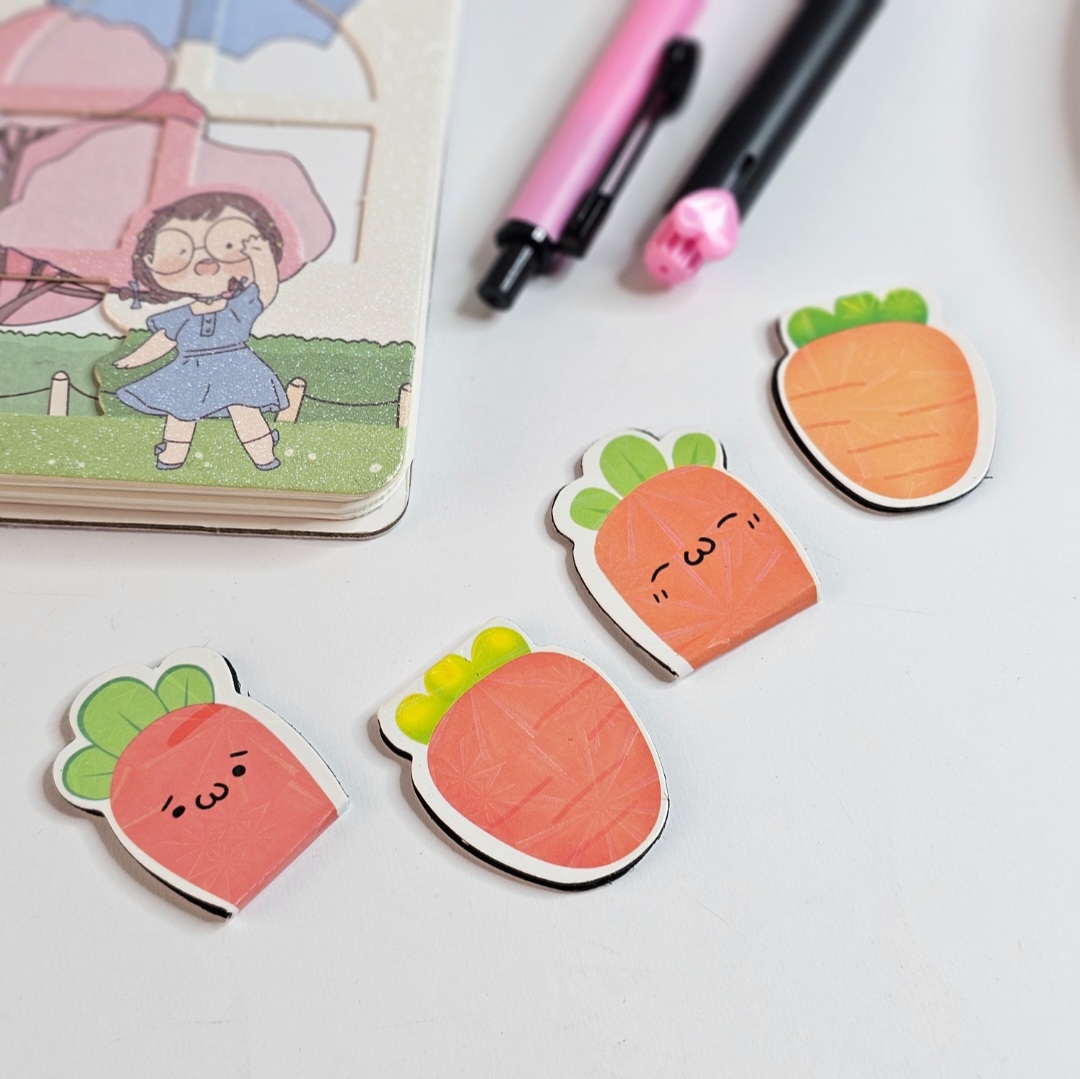 بوکمارک مگنتی طرح هویج