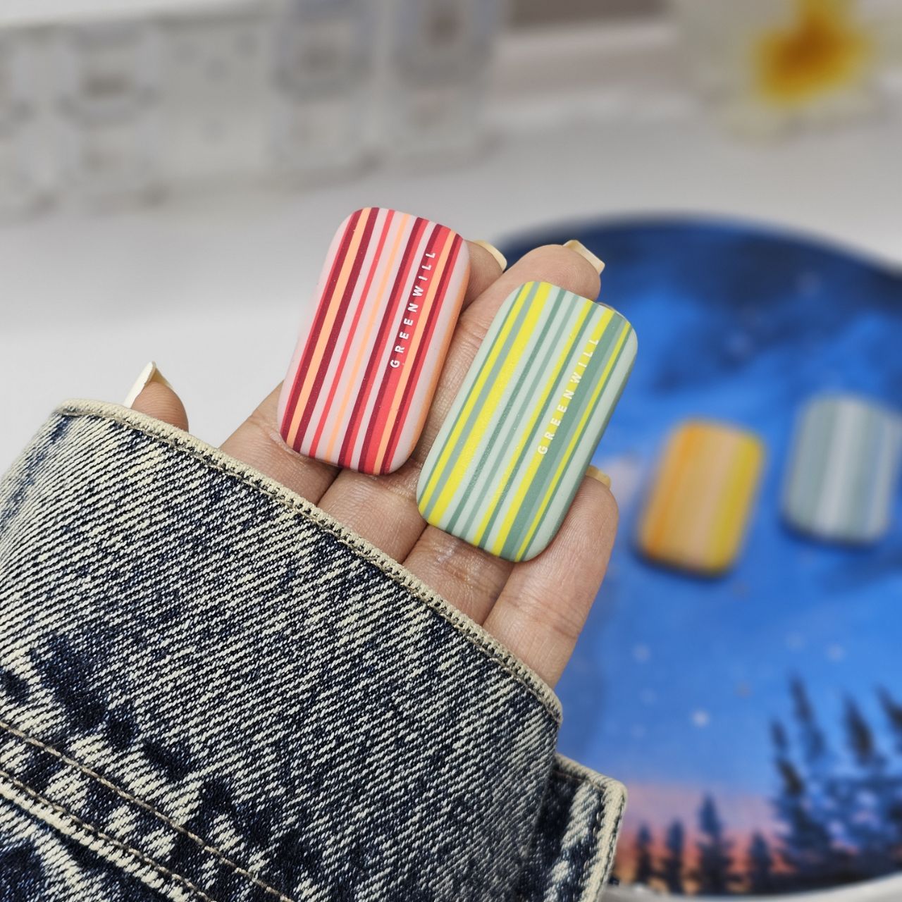 پاکن طرح راه راه