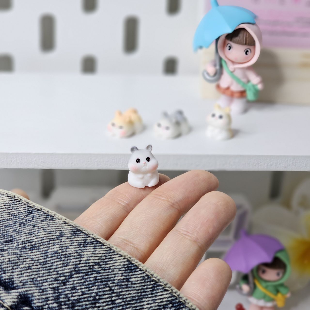 فیگور طرح گربه فسقلی